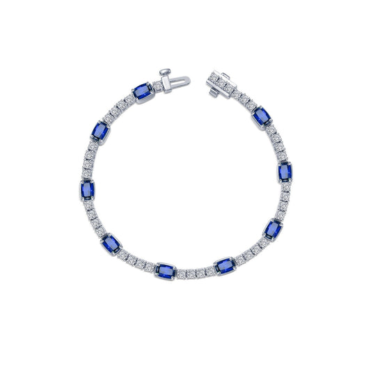 Regal Cushion-Cut Bracelet