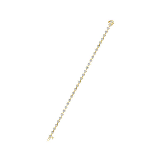 Bezel Strand Bracelet