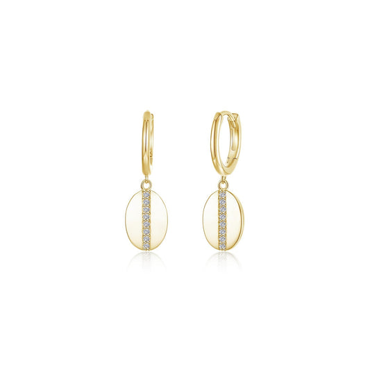 Cowrie Shell Dangle Earrings