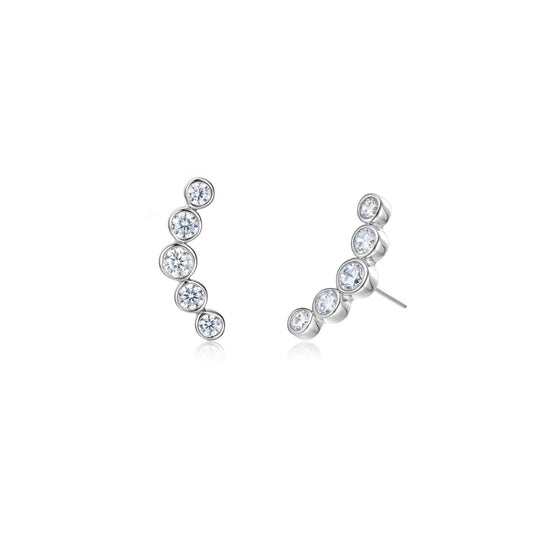 Olive Ear Climber Earrings