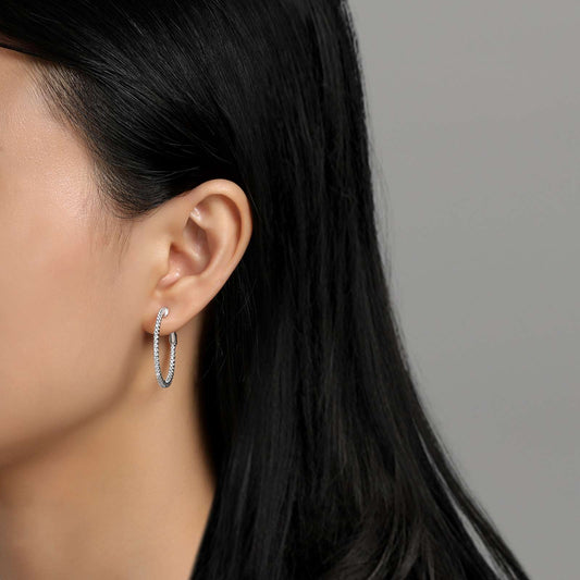 25 mm Hoop Earrings