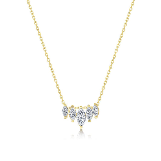 The Marquise Crown Necklace