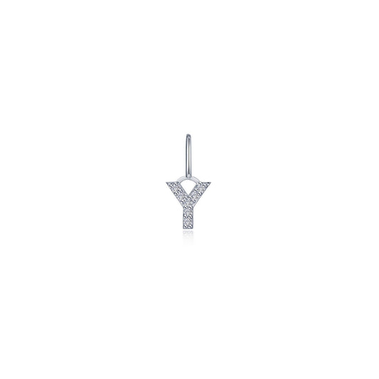 Letter Y Charm Pendant