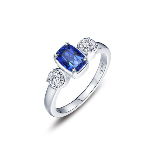 Regal Three-Stone Ring