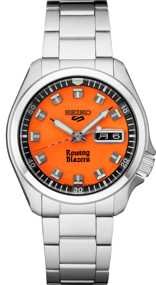 Seiko 5 Sports Rowing Blazers Collaboration Limited Edition Watch SRPJ57