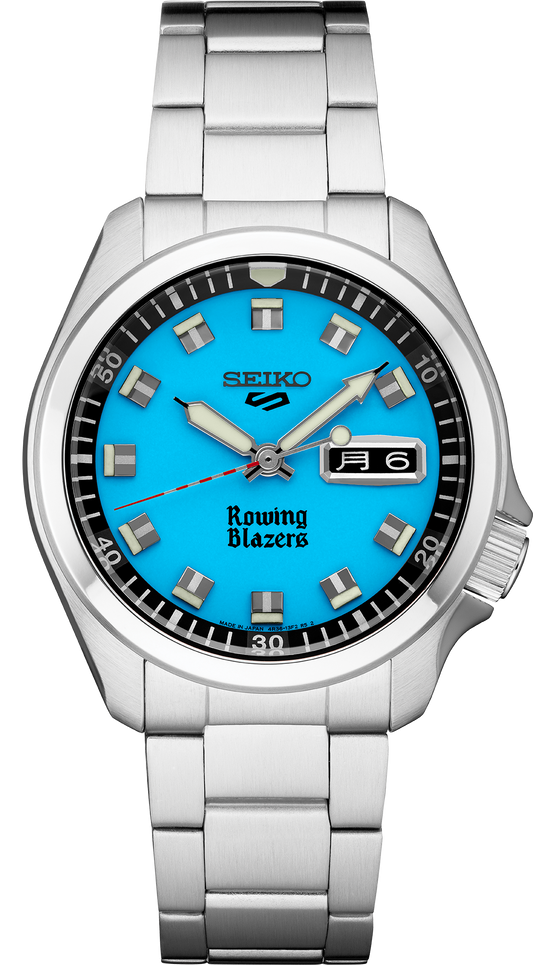 Seiko 5 Sports Rowing Blazers Collaboration Limited Edition Watch SRPJ61