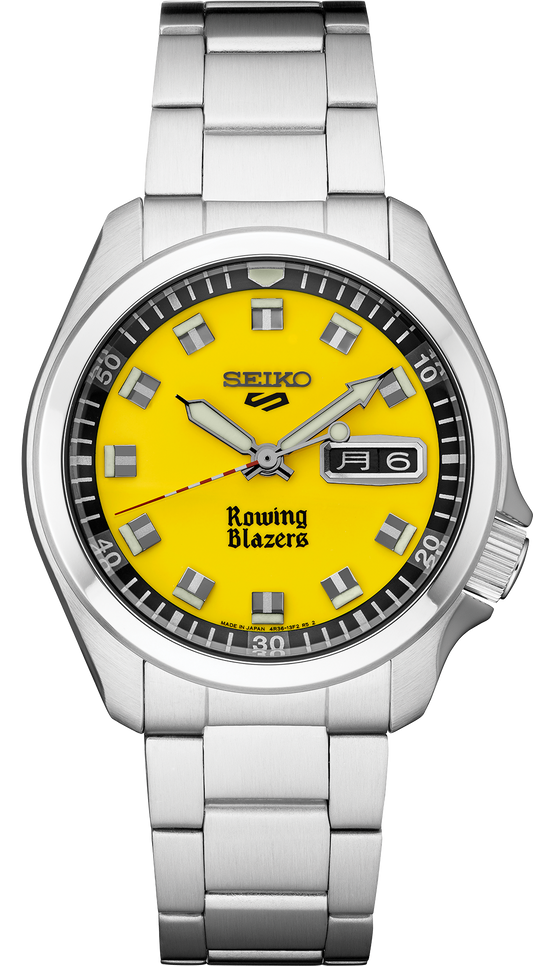Seiko 5 Sports Rowing Blazers Collaboration Limited Edition Watch SRPJ69