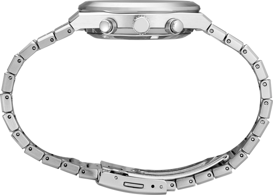 Seiko Essentials Collection Chronograph Gray Dial Quartz 40mm Men's Watch SSB455