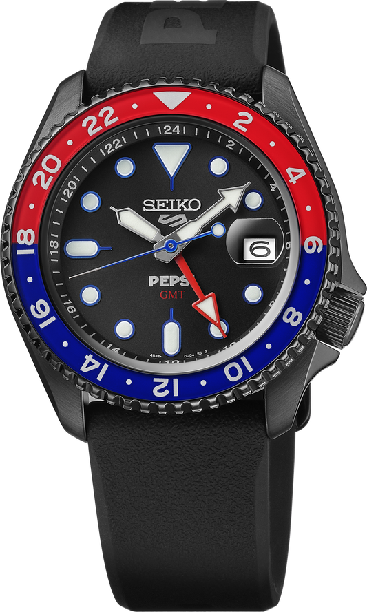 Seiko 5 Sports x Pepsi® Limited Edition Watch SSK047