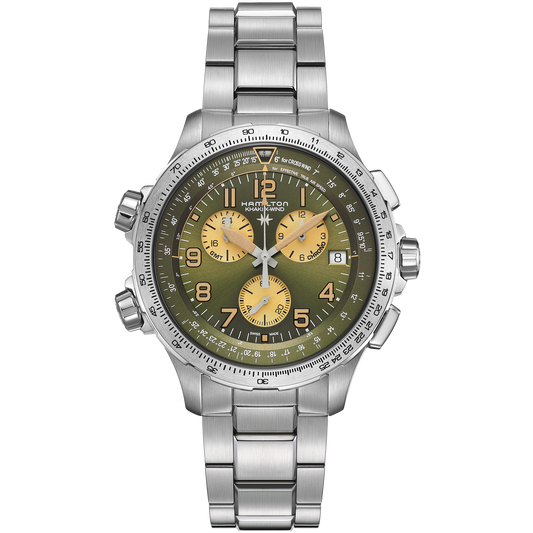 Hamilton Khaki Aviation X-Wind GMT Chrono Quartz H77932160