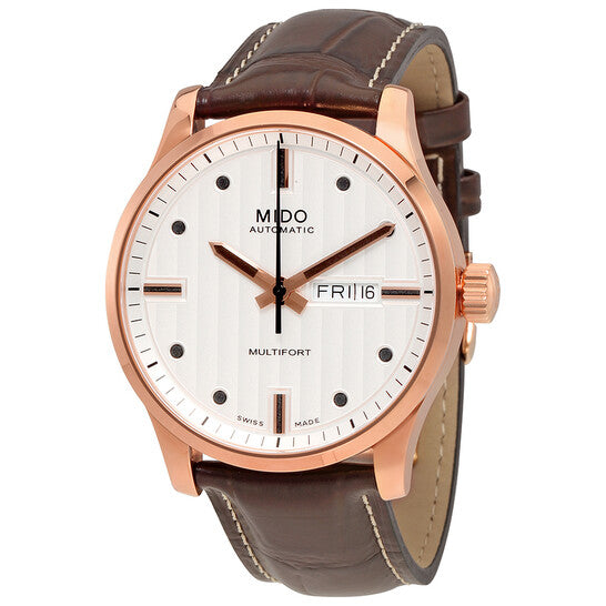 Multifort Automatic Silver Dial Men's Watch – Hislon Jewelers
