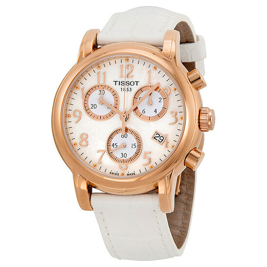 Tissot T-Classic Dressport Chronograph Mother Of Pearl Dial T050.217.36.112.00