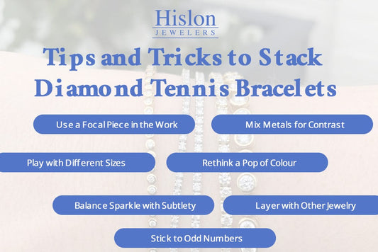Tips and Tricks to Stack Diamond Tennis Bracelets