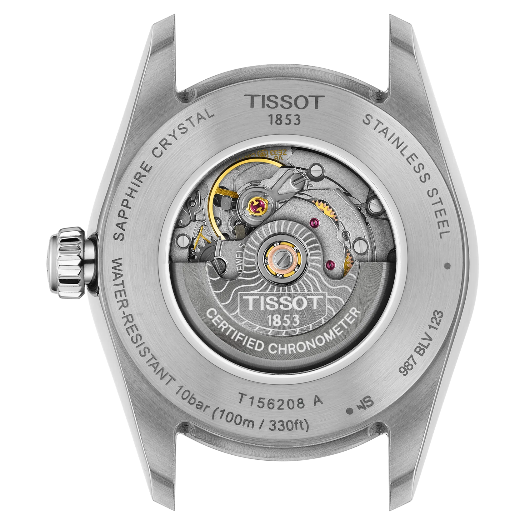 Tissot Ballade Powermatic 48 COSC 30mm T156.208.22.033.00