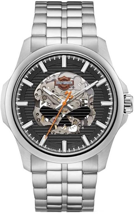 Bulova Harley-Davidson Gray Dial Watch 76A158
