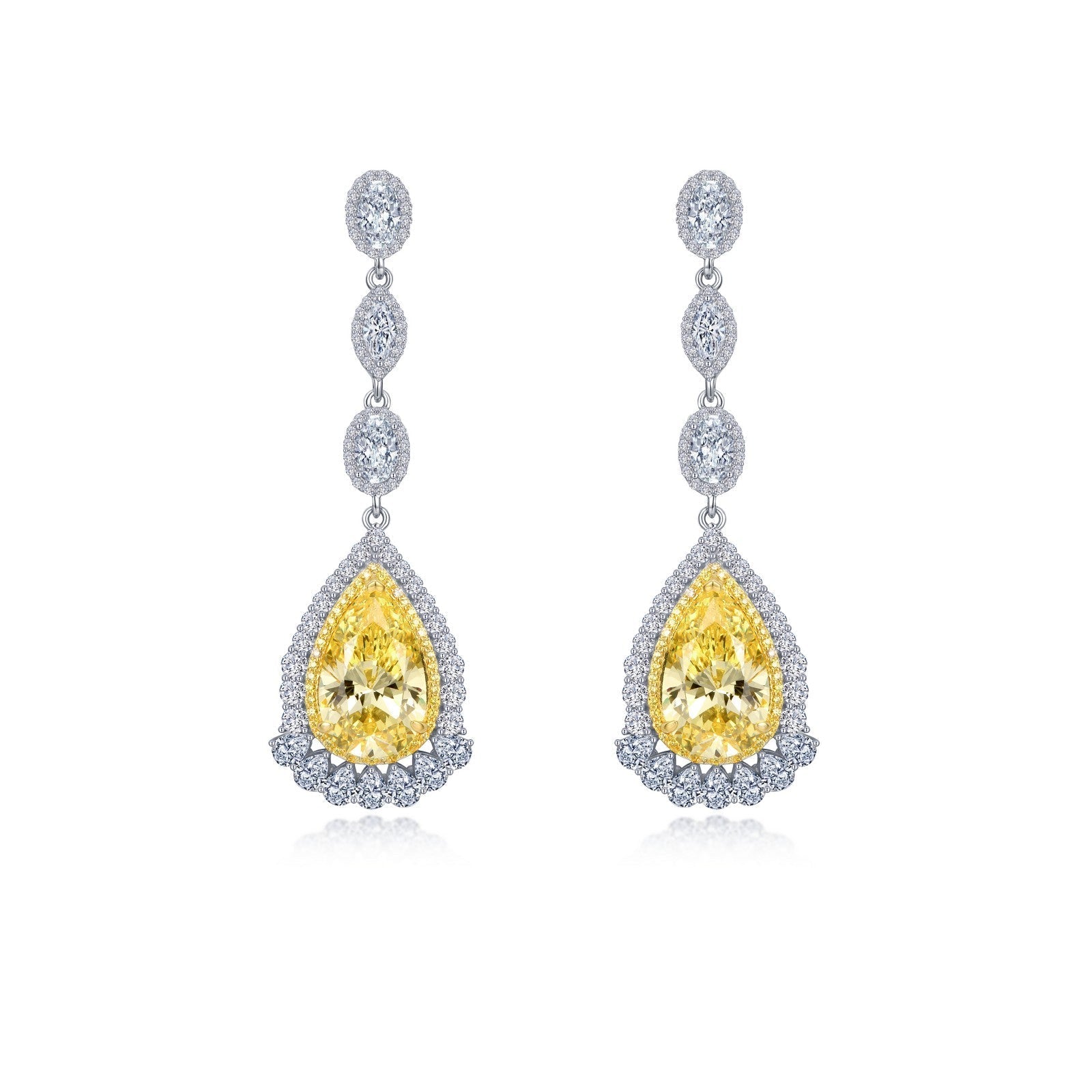Regal Statement Drop Earrings
