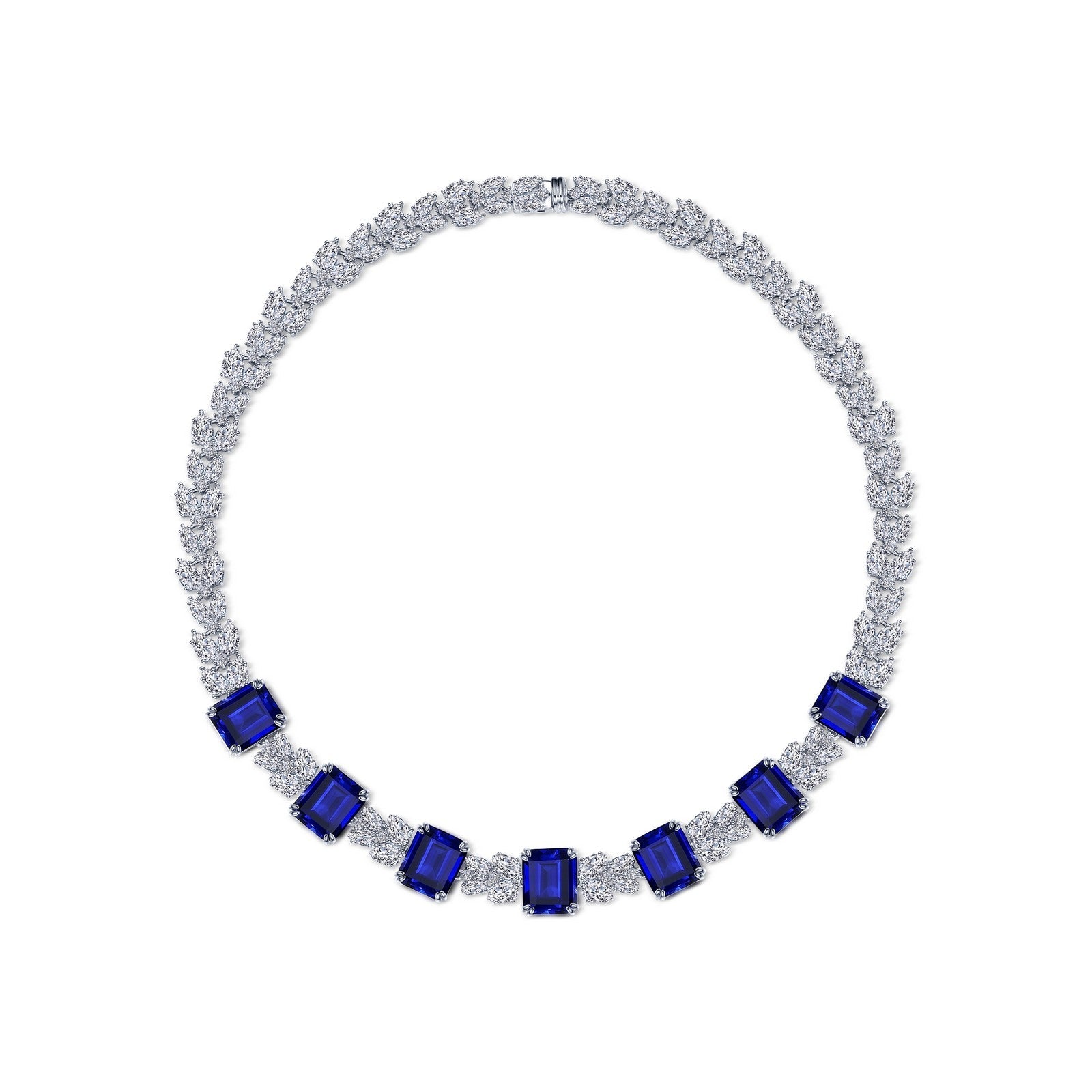 60.89 CTW Regal Choker Necklace