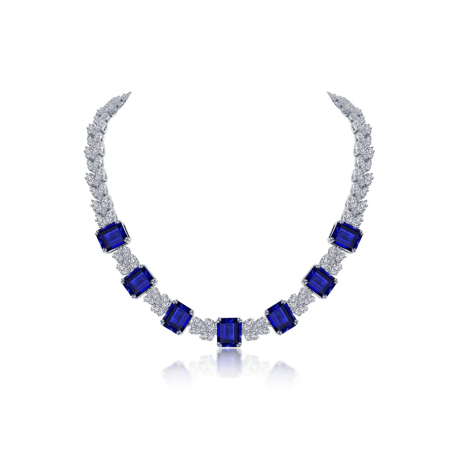 60.89 CTW Regal Choker Necklace
