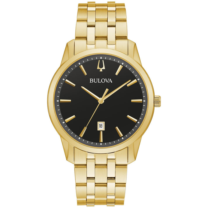 Bulova Classic Sutton 3-Hand Calendar Date Quartz Watch, 40mm Watch 97B194