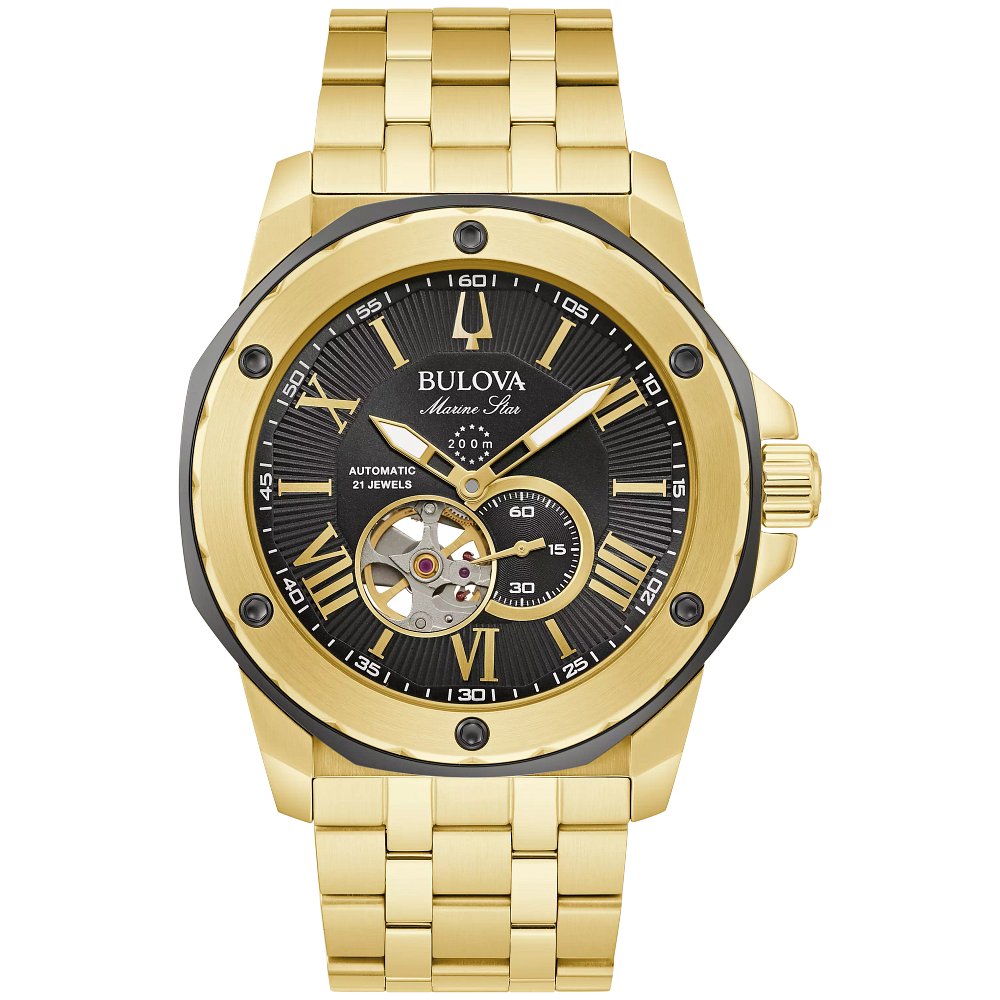 Bulova Bulova Stainless Steel Performance Mens Watch Watch 98A273