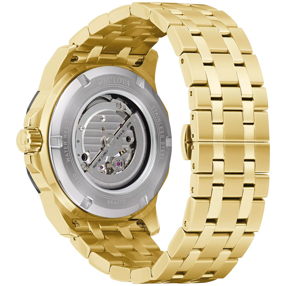 Bulova Bulova Stainless Steel Performance Mens Watch Watch 98A273