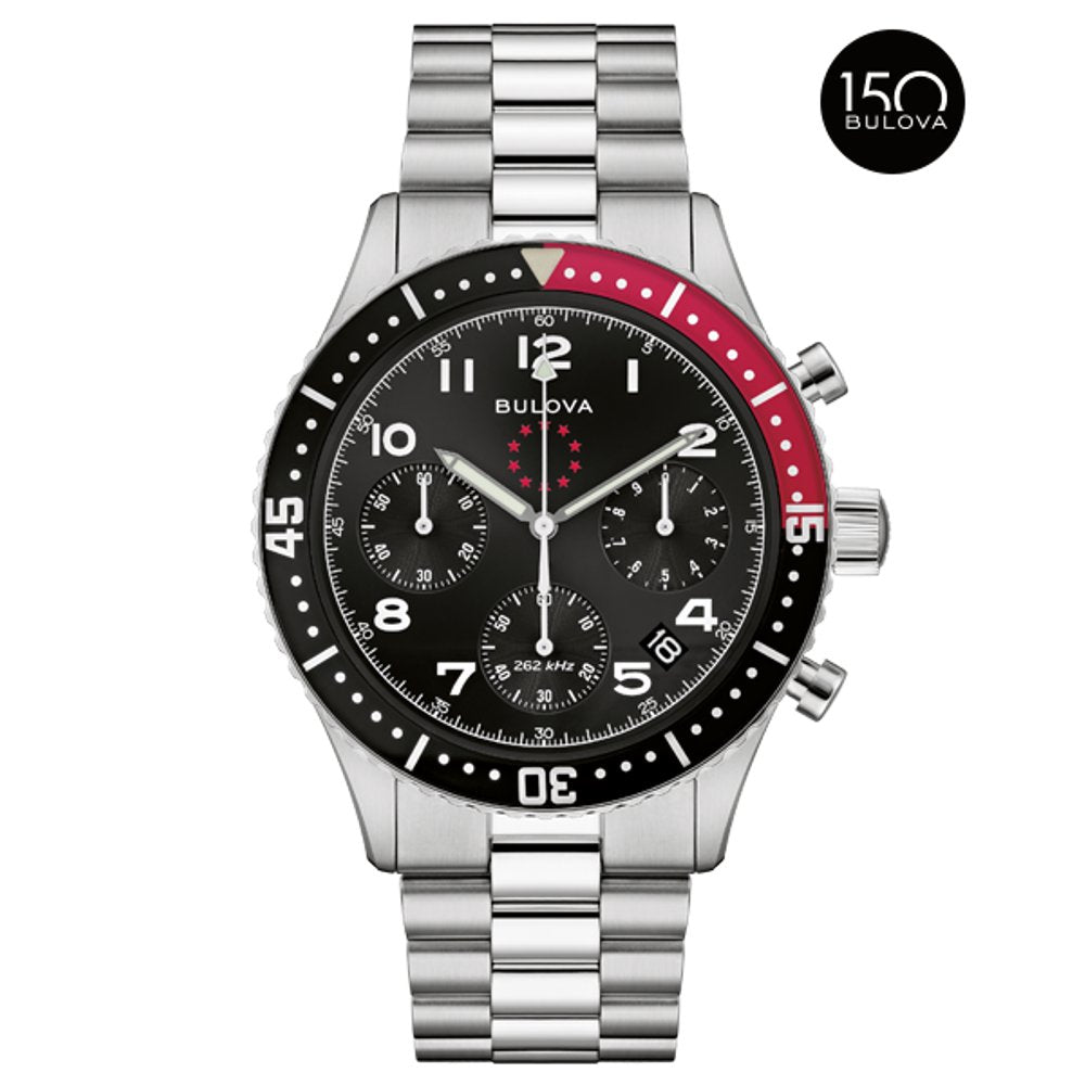 Bulova Bulova Stainless Steel Heritage Mens Watch Watch 98B451