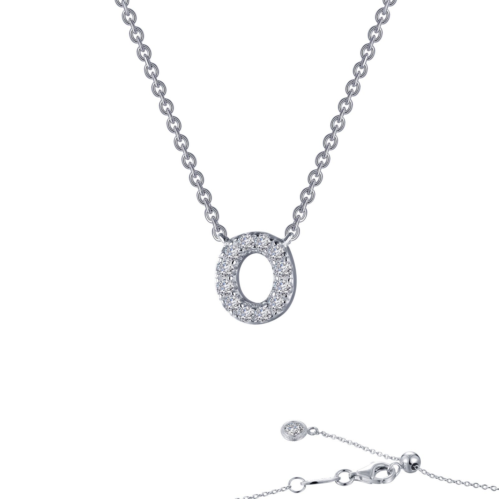 Letter E Pendant Necklace