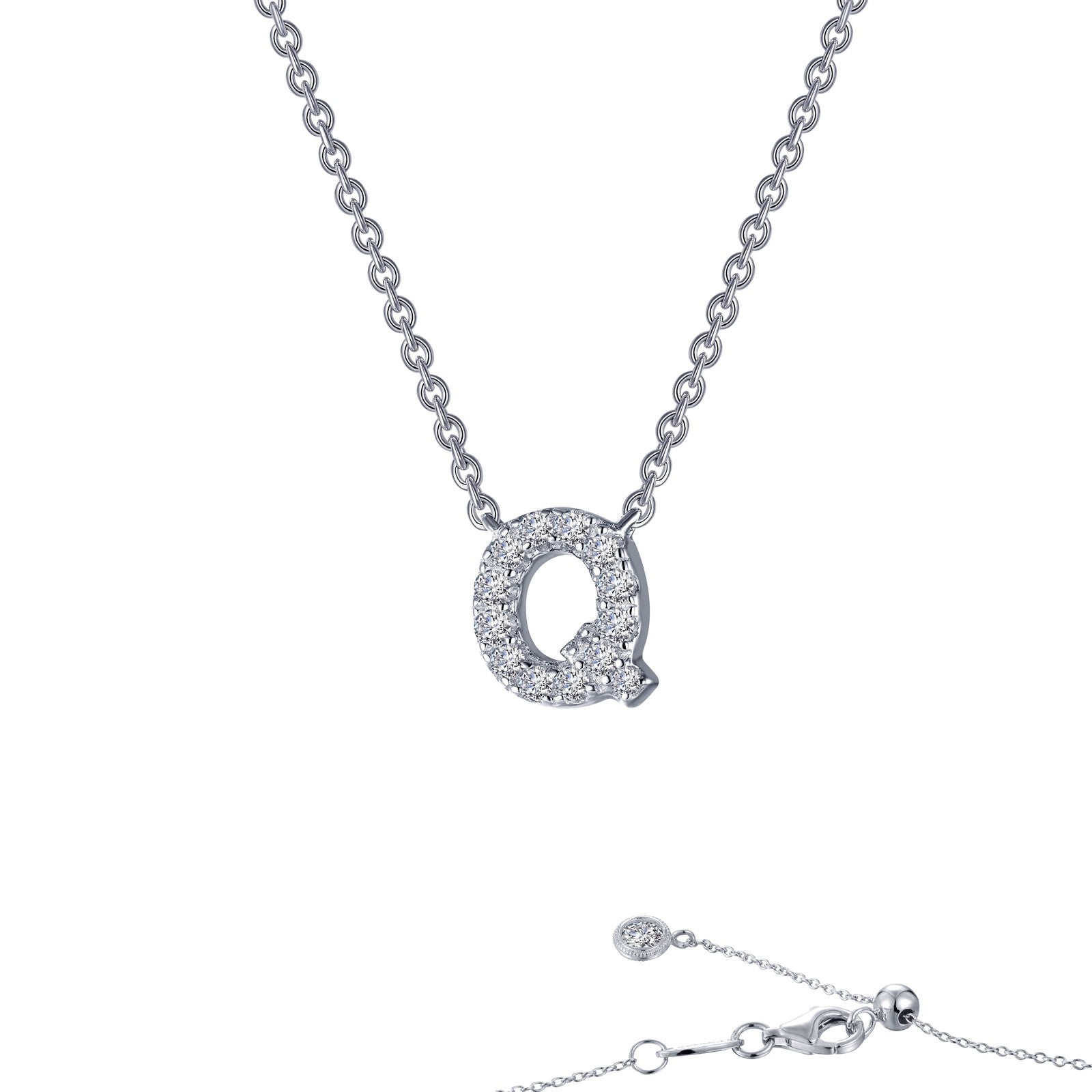Letter E Pendant Necklace