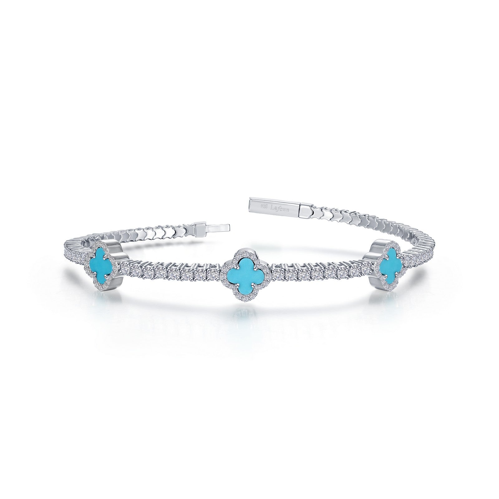 2.4 CTW Flexible Station Tennis Bracelet