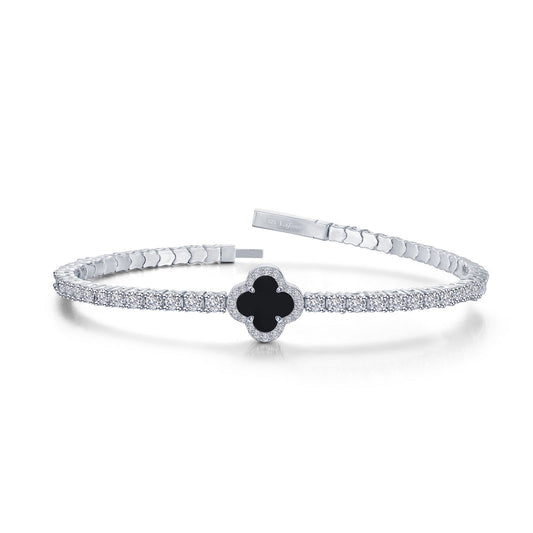 2.40 CTW Flexible Tennis Bracelet