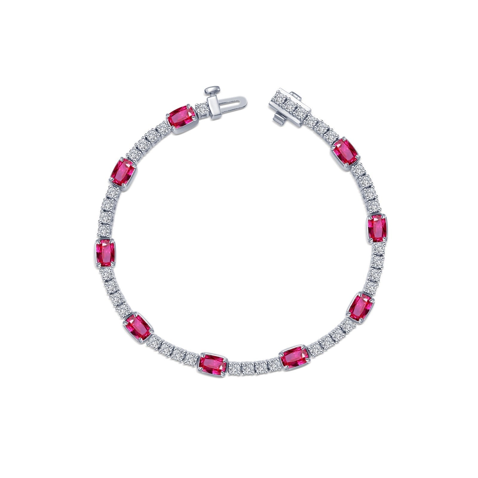 Regal Cushion-Cut Bracelet