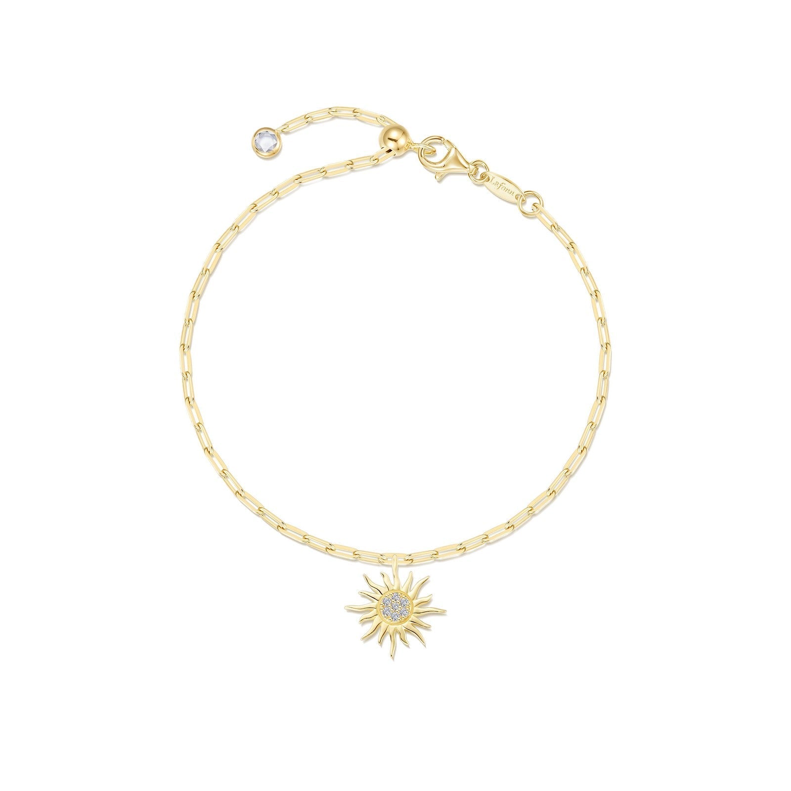 Golden Hour Paperclip Bracelet