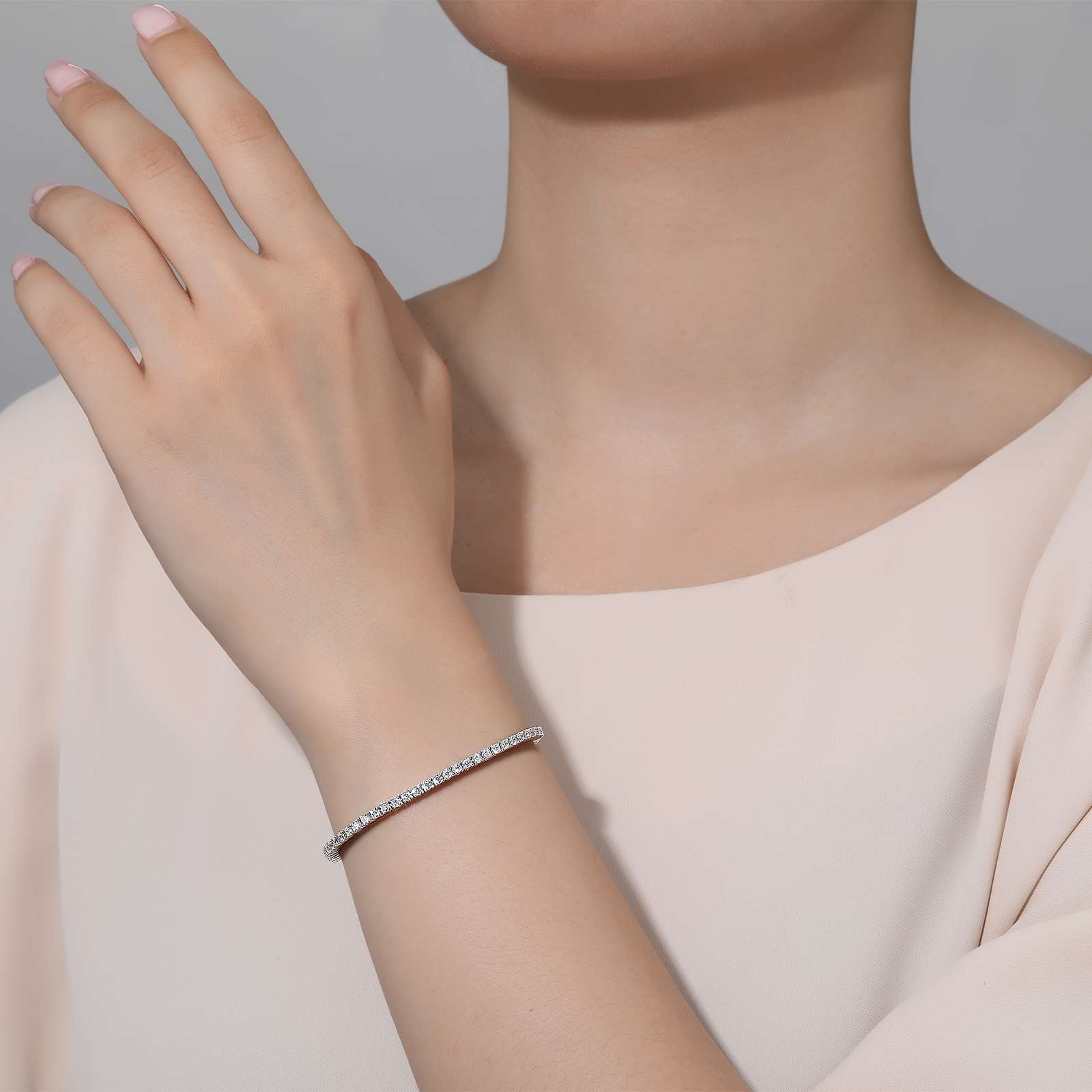 2.25 CTW Classic Tennis Bracelet