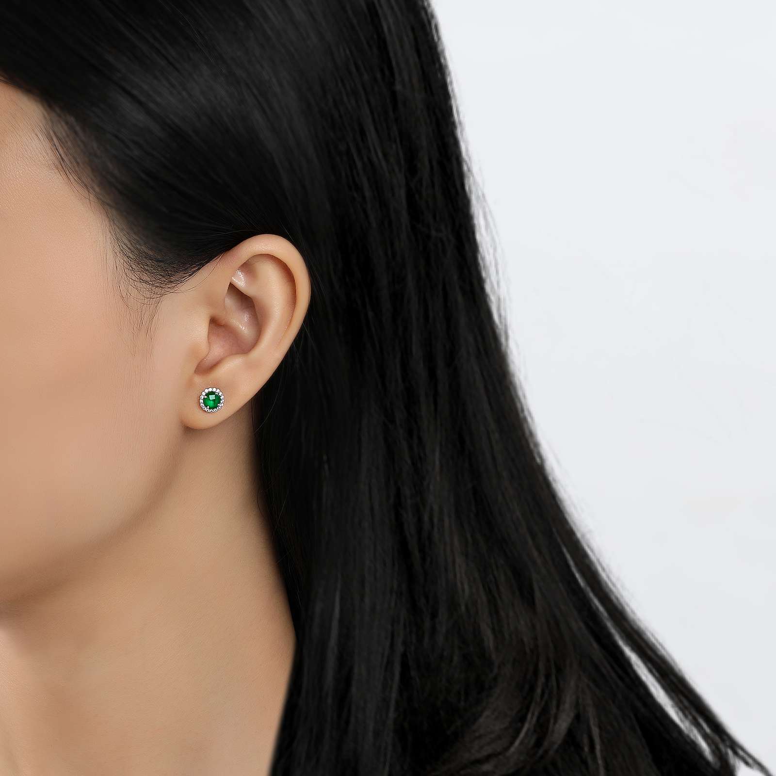 May Birthstone Earrings