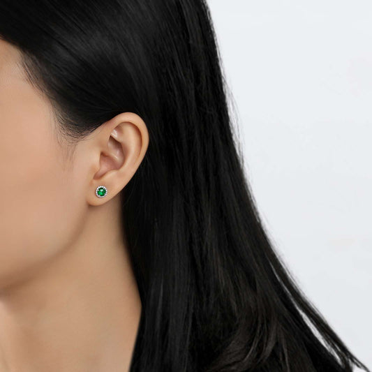 May Birthstone Earrings