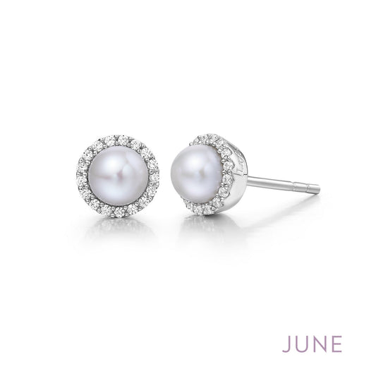 June Birthstone Earrings