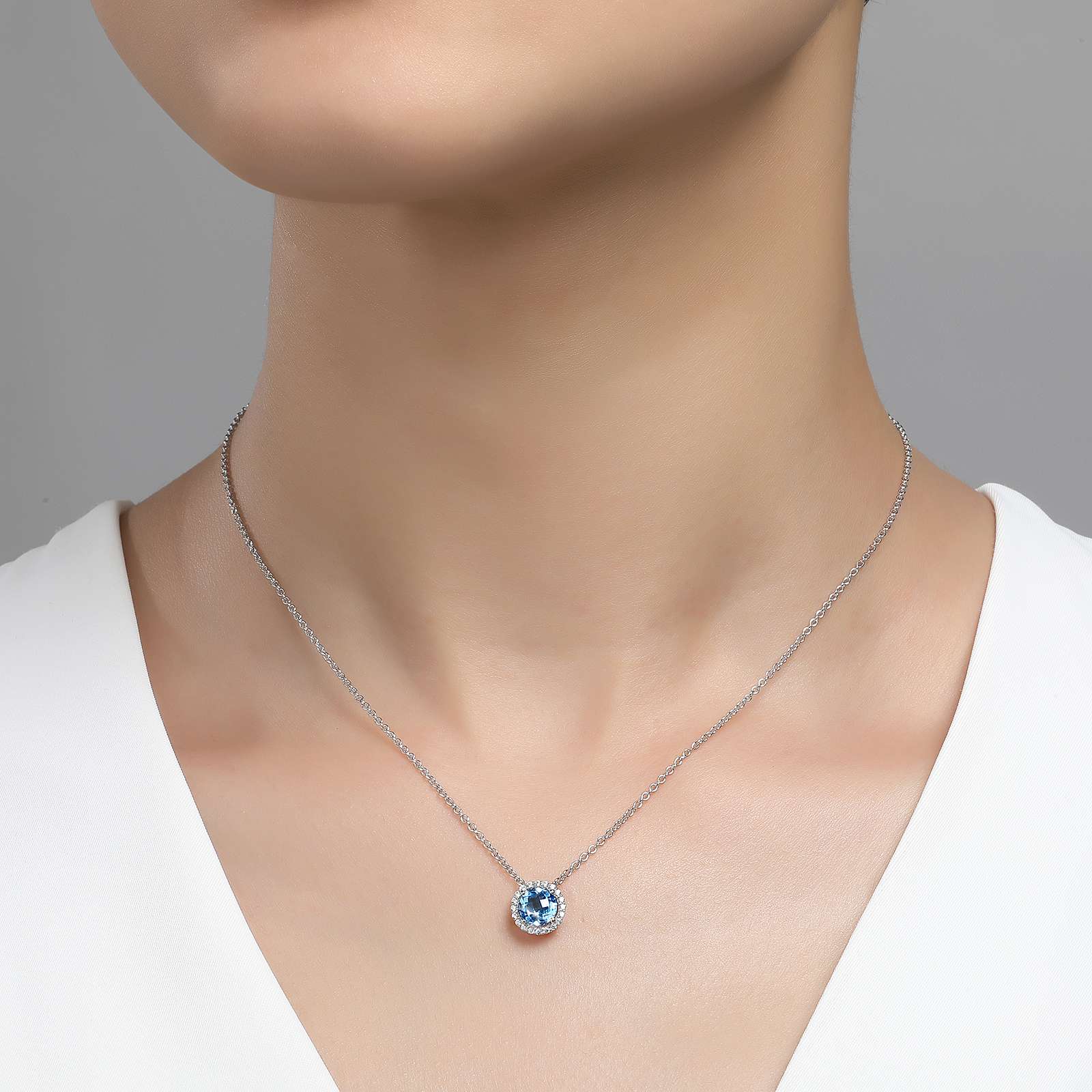 February Birthstone Necklace