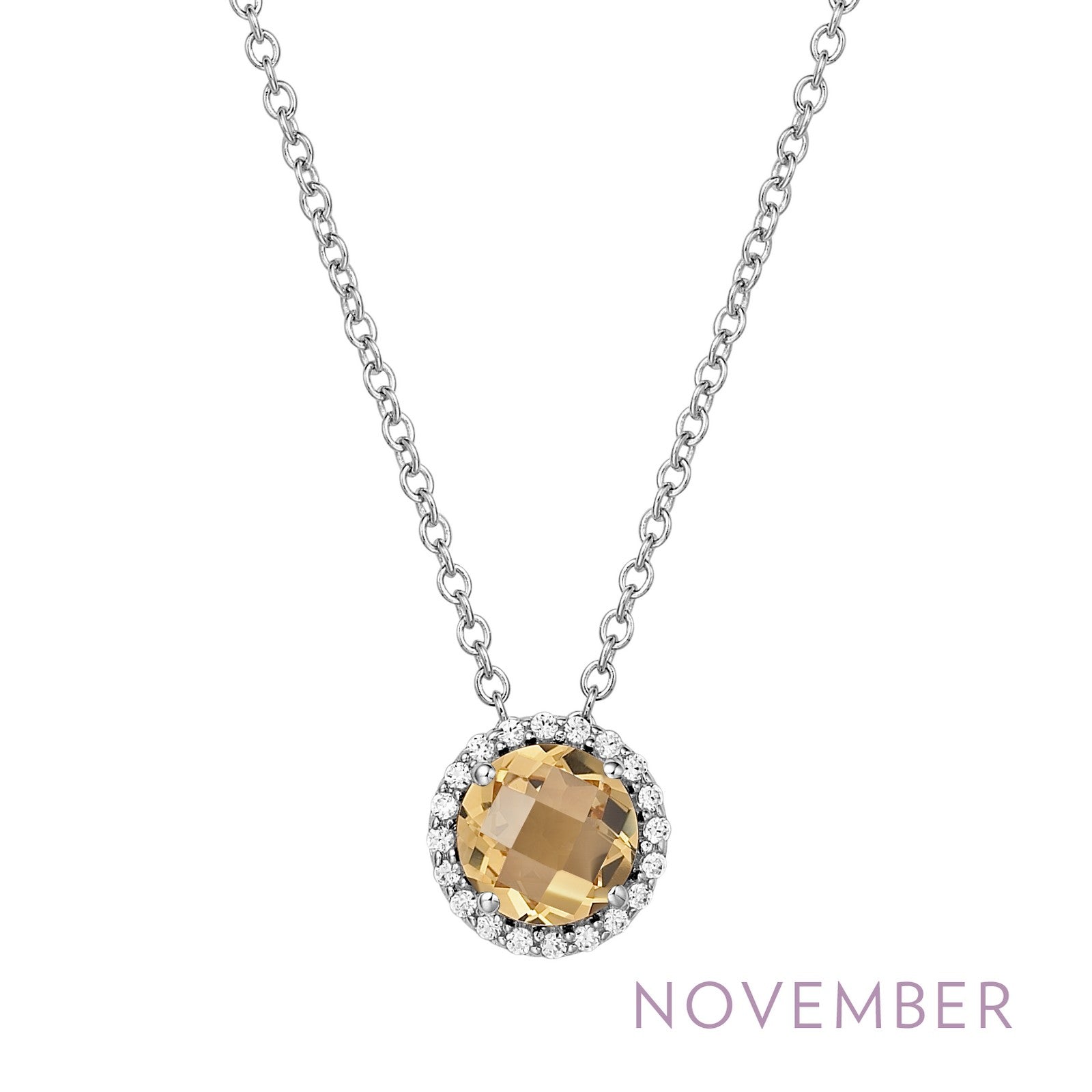 May Birthstone Necklace