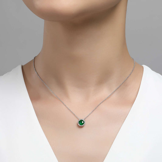 May Birthstone Necklace