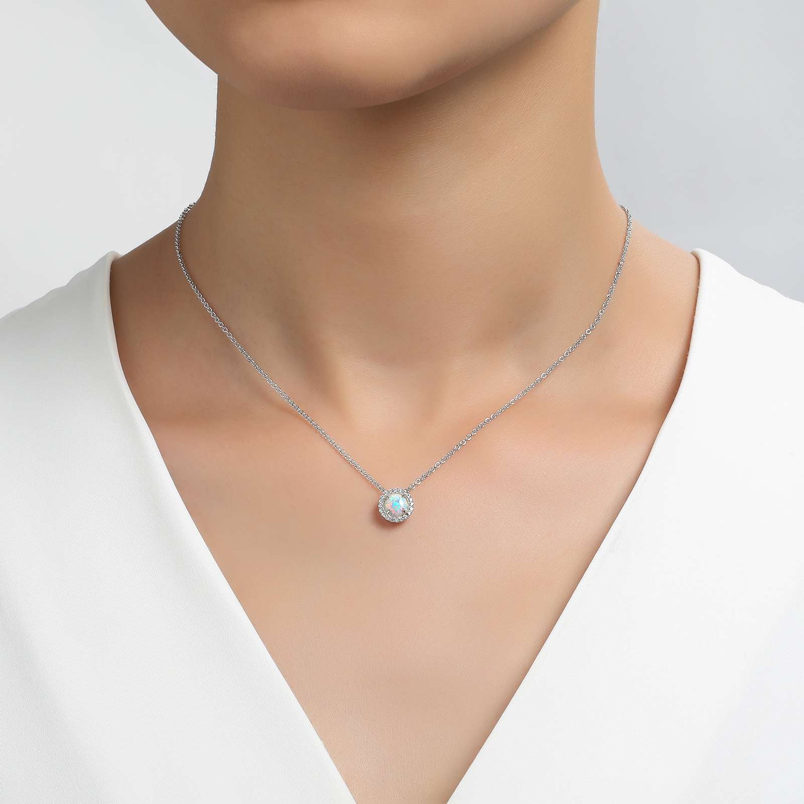 May Birthstone Necklace