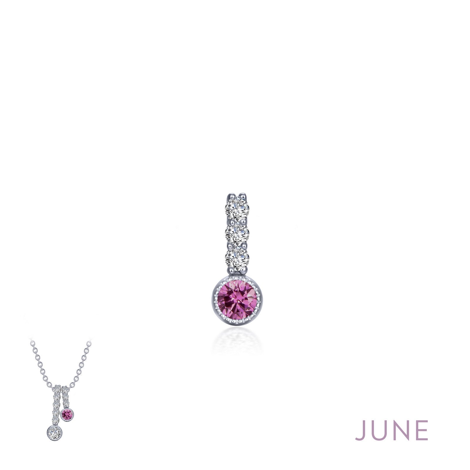 September Birthstone Love Pendant