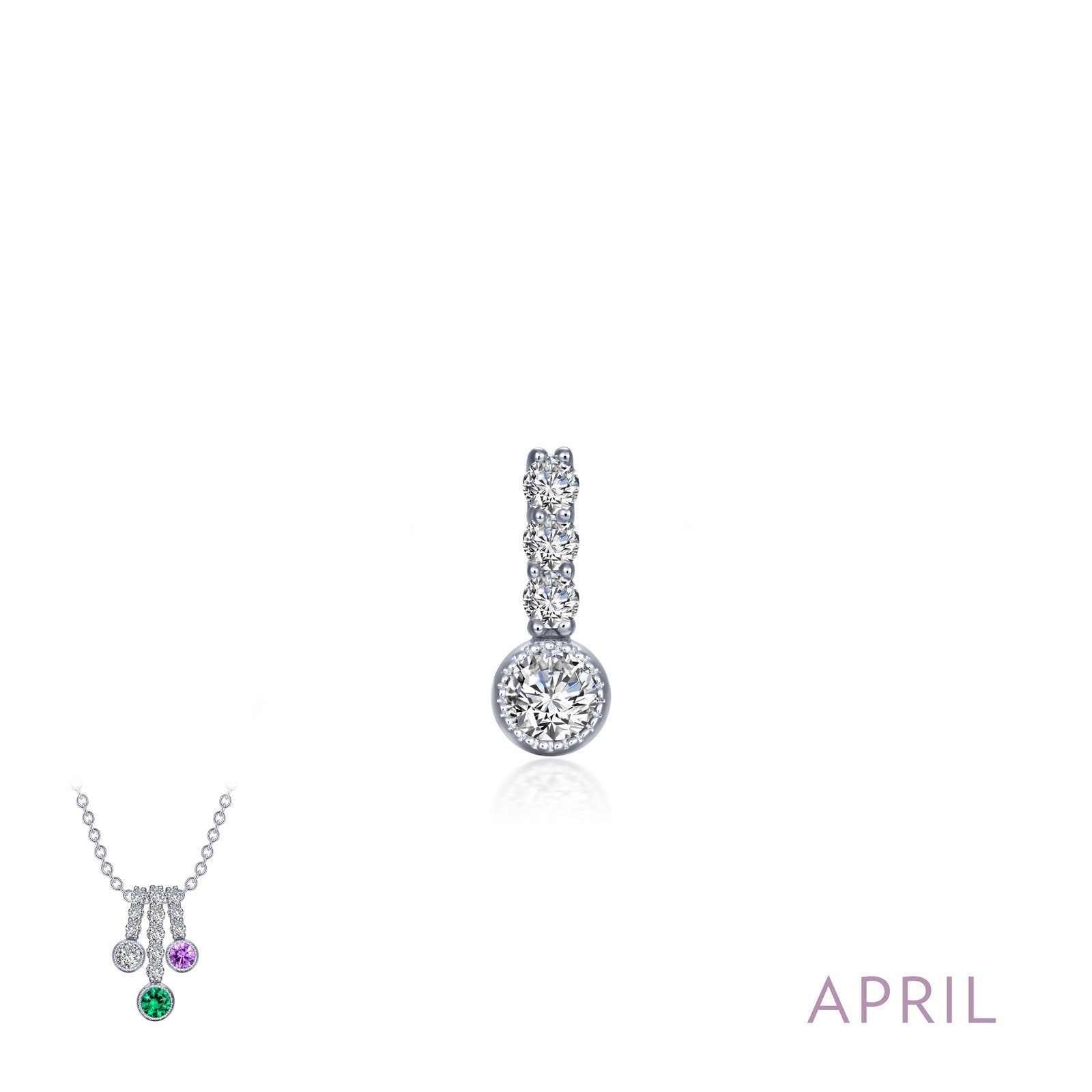 September Birthstone Love Pendant