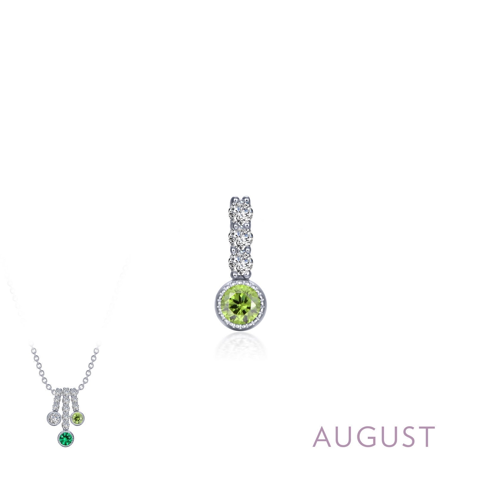 September Birthstone Love Pendant