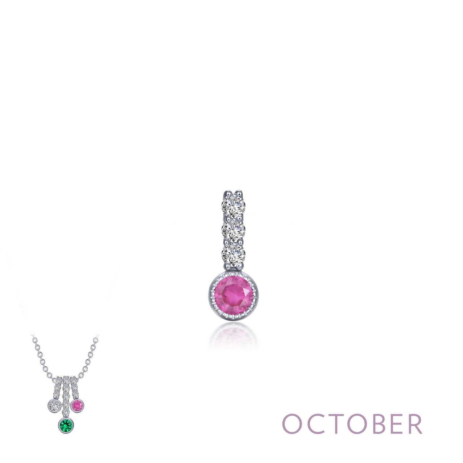 September Birthstone Love Pendant