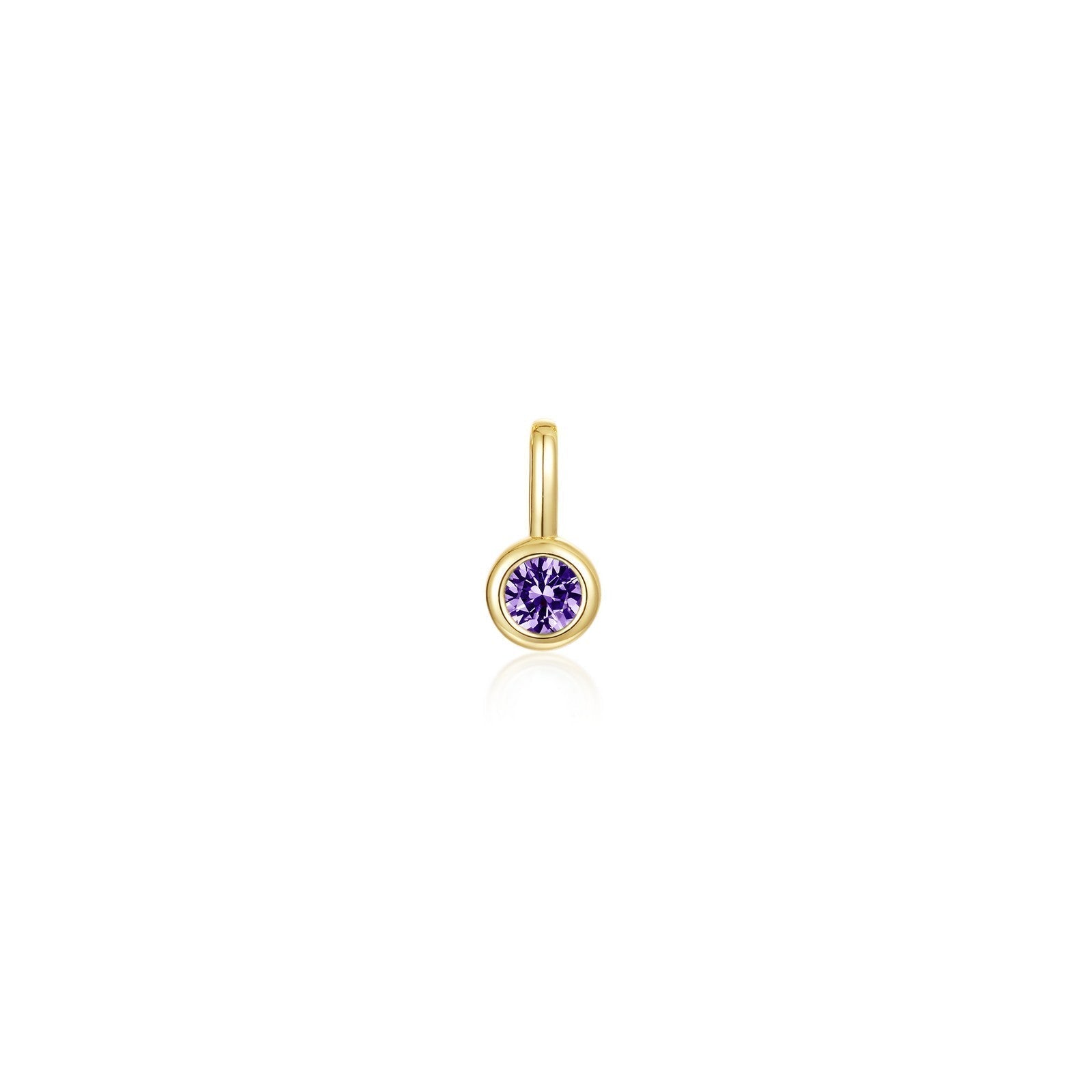 August Birthstone Charm Pendant