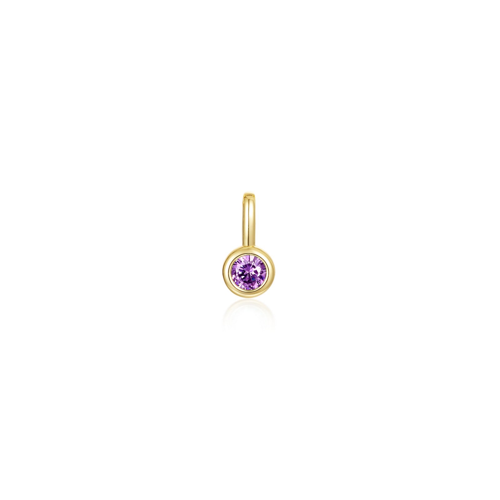 August Birthstone Charm Pendant
