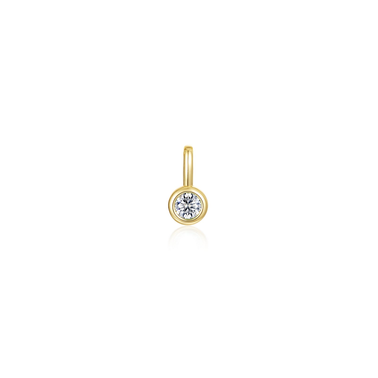 August Birthstone Charm Pendant
