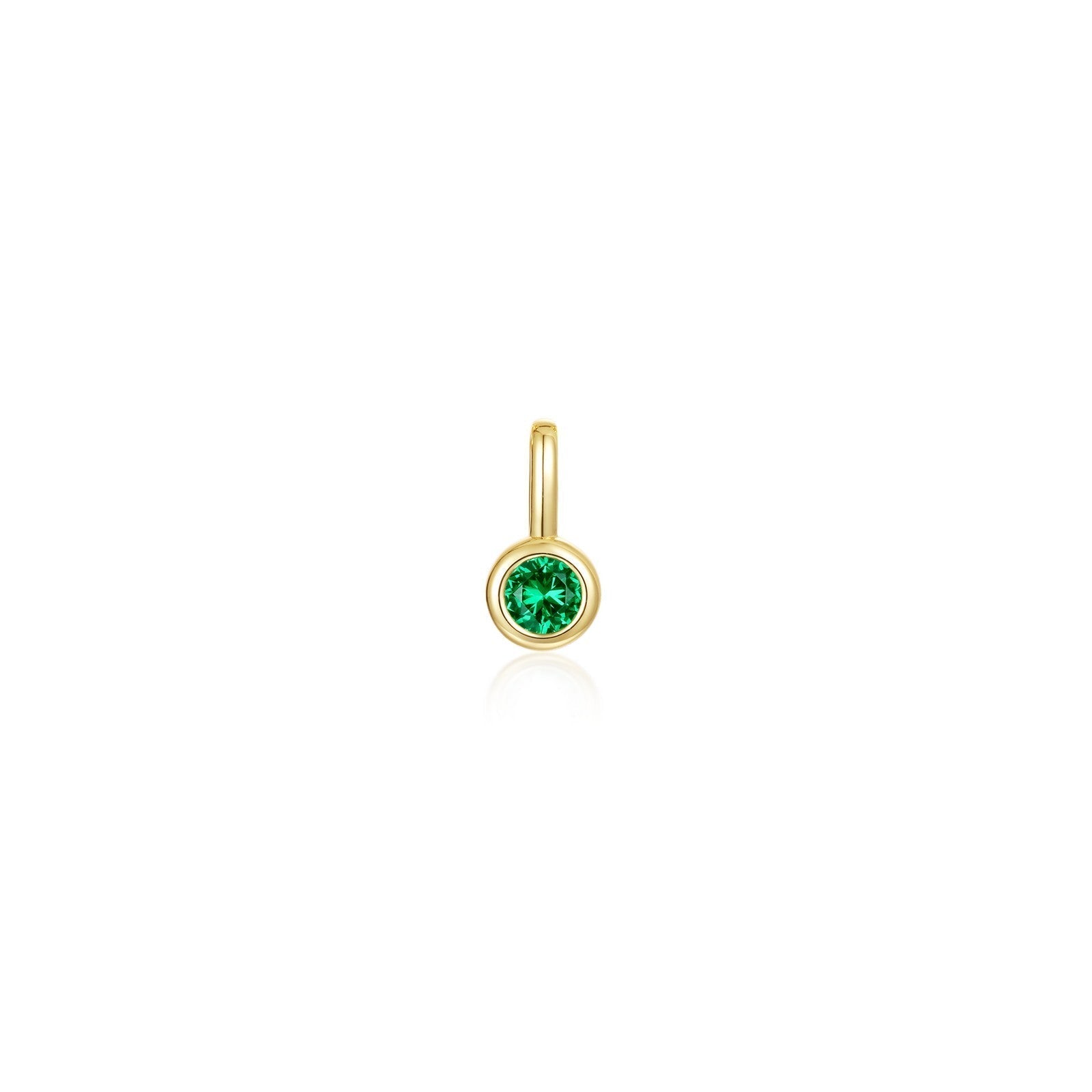 August Birthstone Charm Pendant