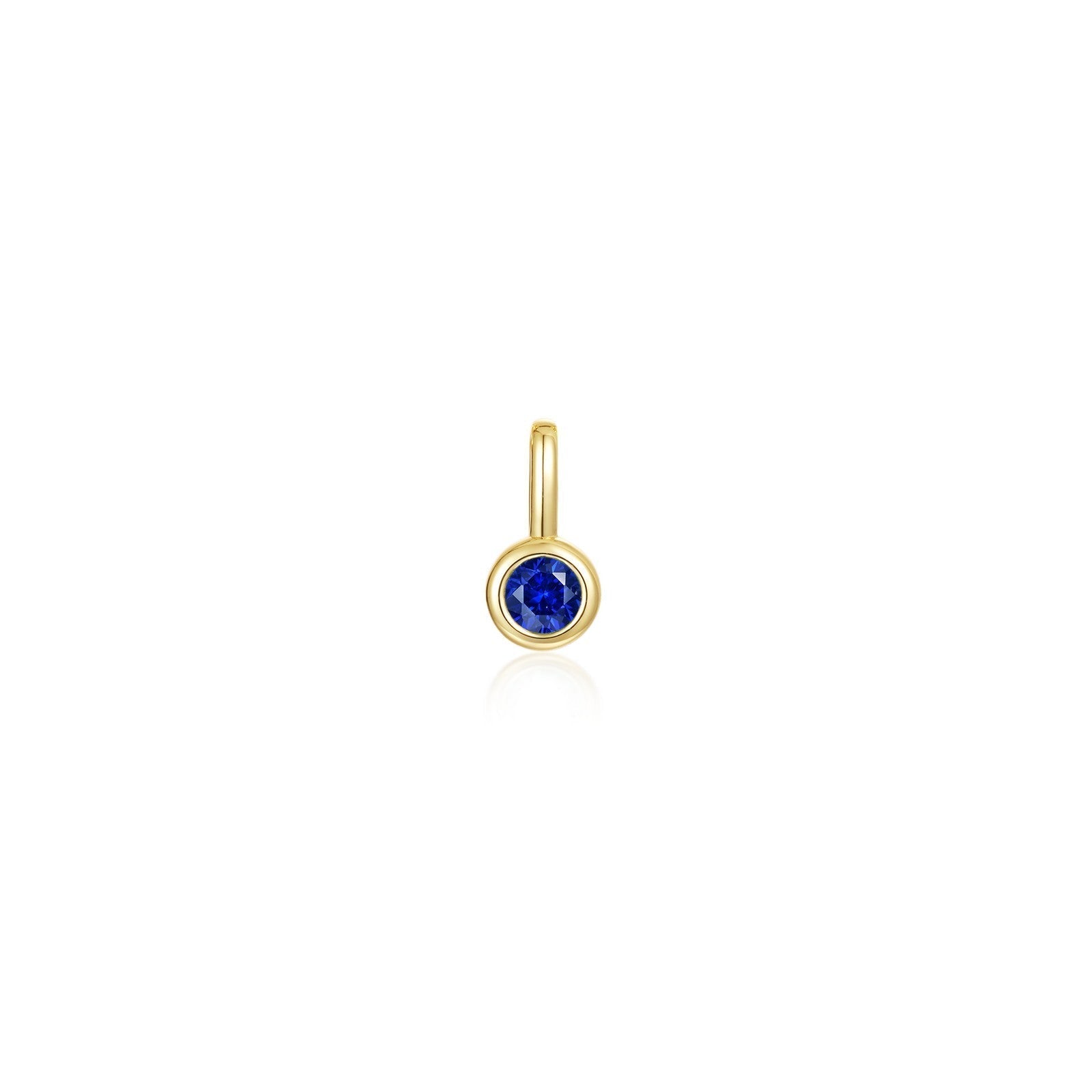 August Birthstone Charm Pendant