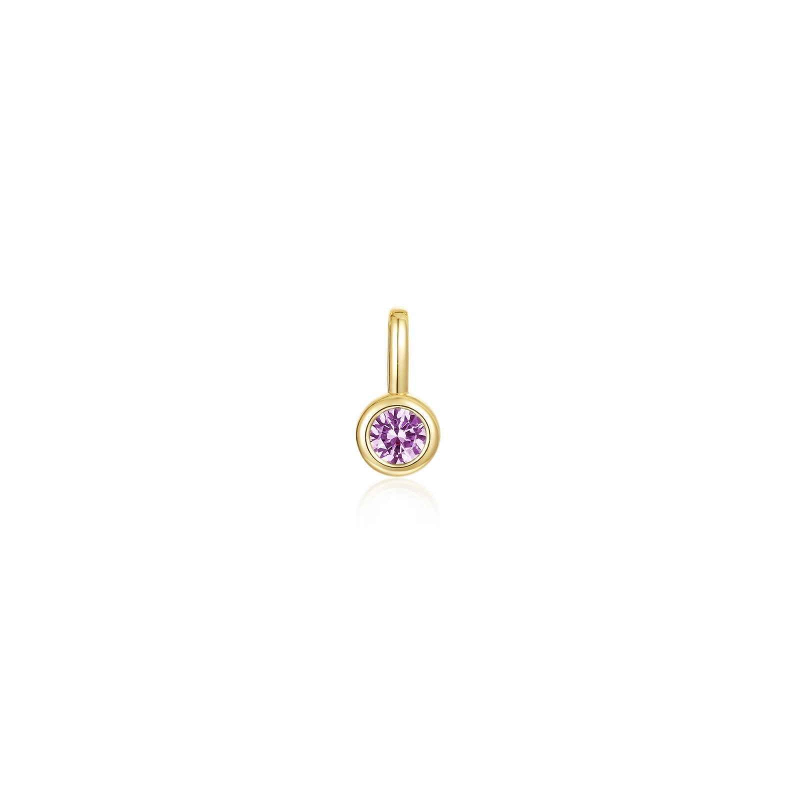 August Birthstone Charm Pendant